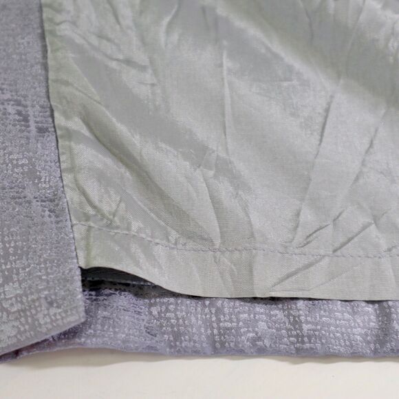 Vintage Adrianna Papell Size 12 Silk Jacquard Satin Pencil Skirt Lavender Purple - Picture 10 of 10